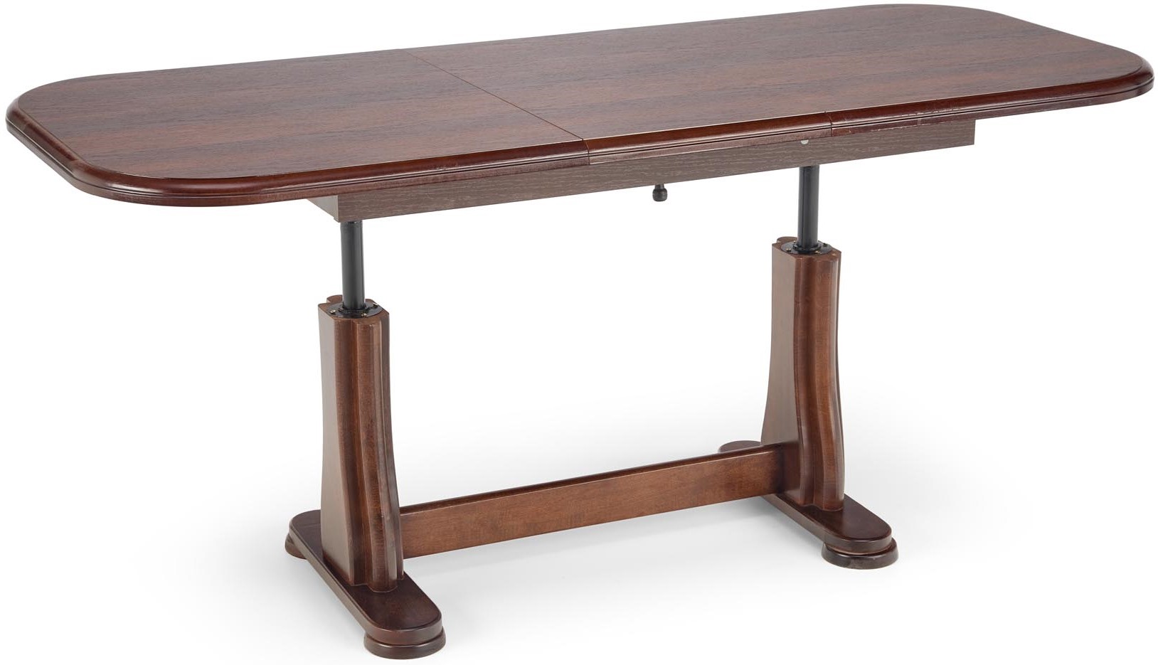 Bijzeteiland salontafel 125-164 cm - Donker walnoot Bijzeteiland salontafel 125-164 cm - Donker walnoot