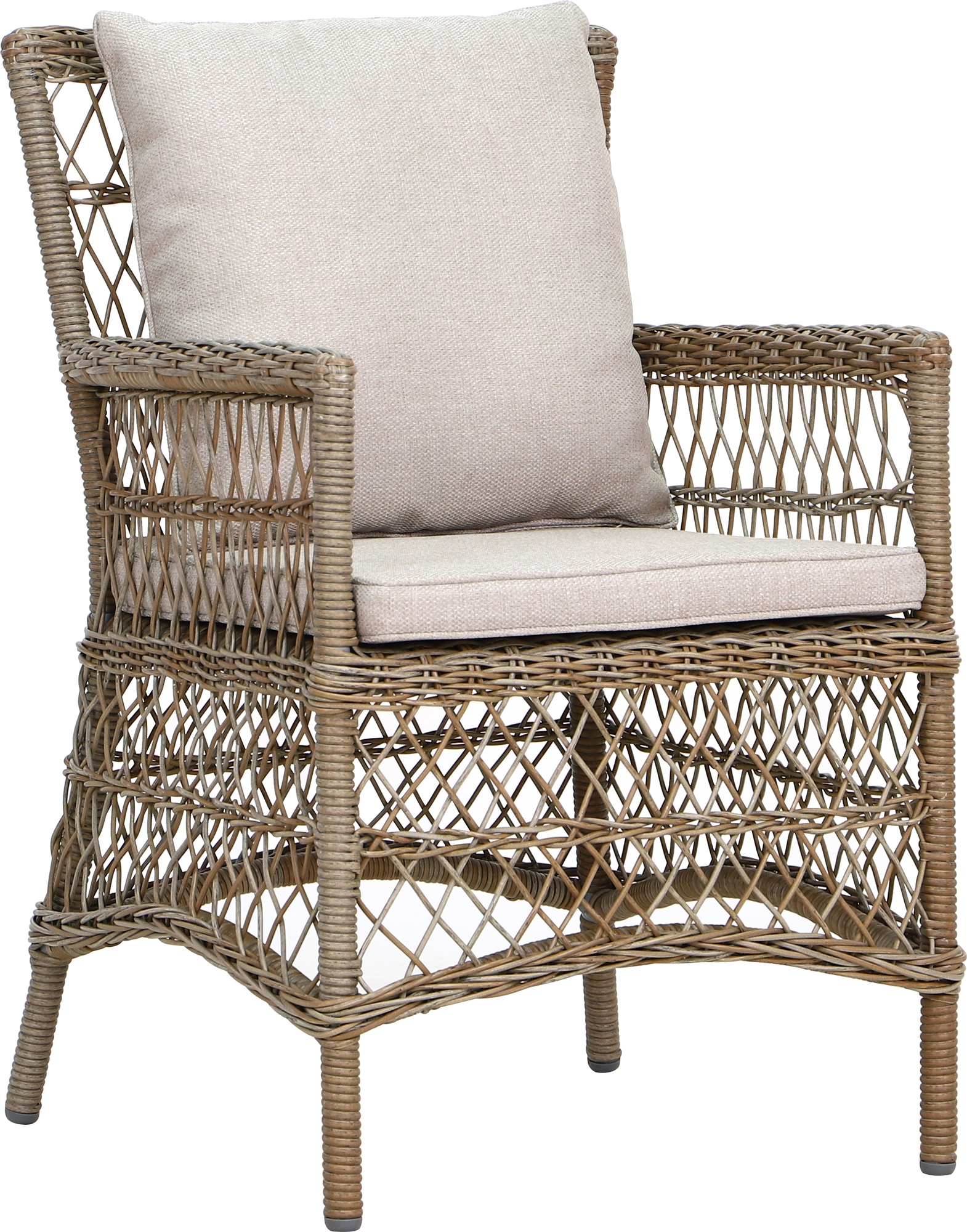 Buiten rotan fauteuil - Provence