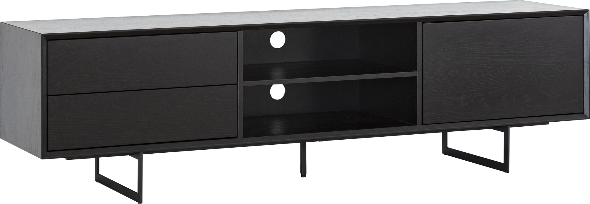 Vision TV meubel 180 cm - Zwart
