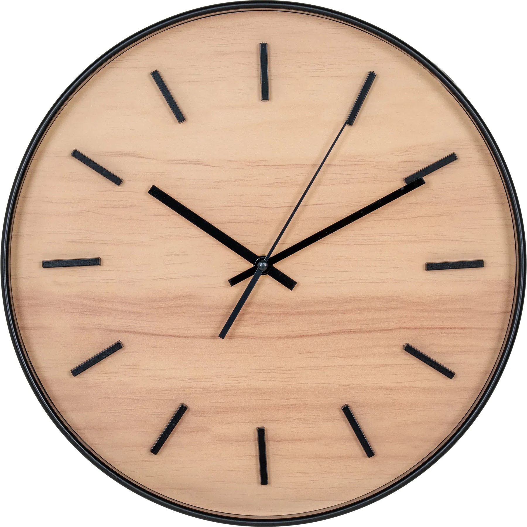 Camden v�ggklocka - Natur/svart