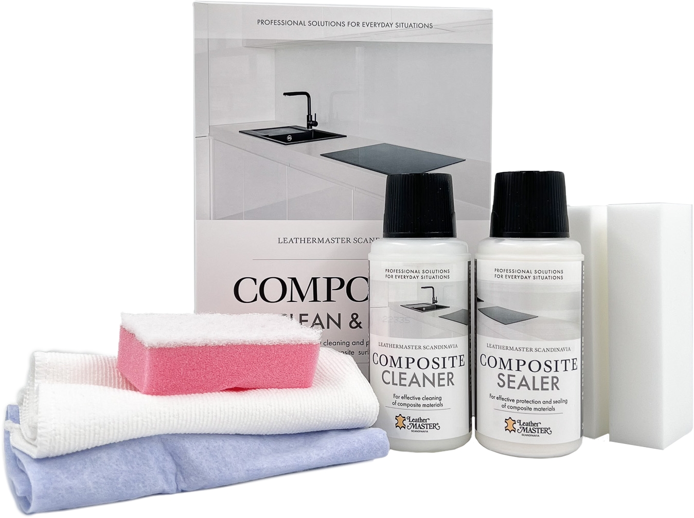 Composite clean & seal reng�ringskit f�r kompositmaterial - 2 x 250 ml