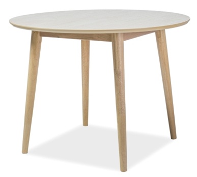 Matbord ek Ø90 cm - Nelson Matbord ek Ø90 cm - Nelson