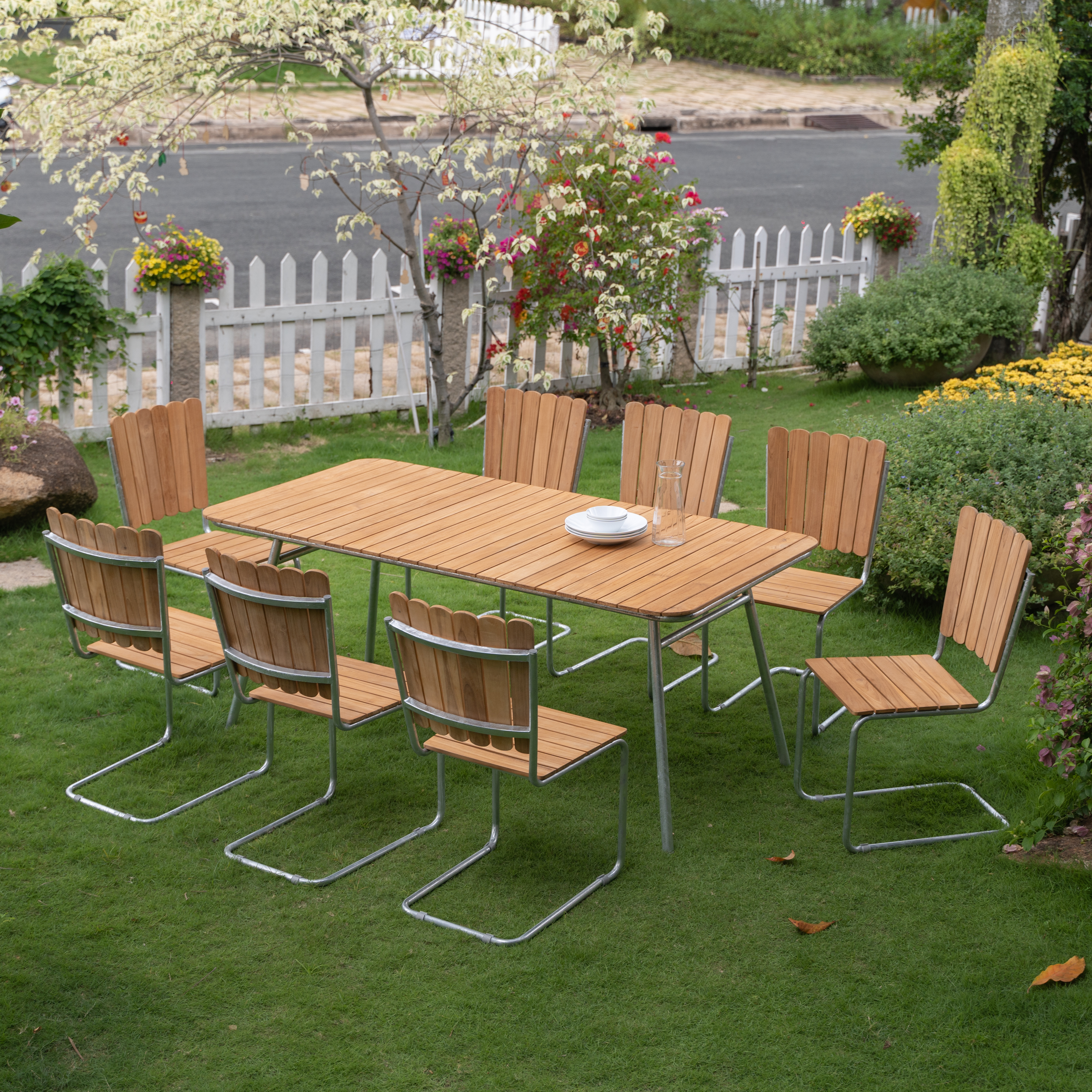 Teakbord 176x90 cm - M�llan