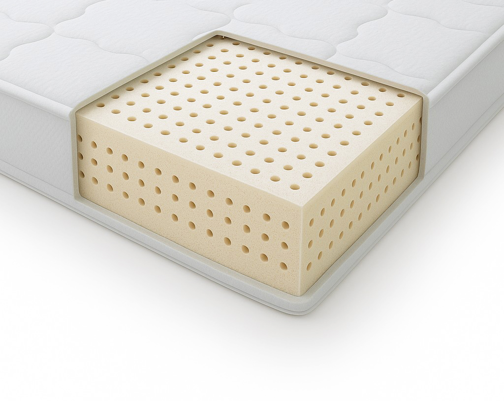 Bäddmadrass Latex 160x200 cm Talalay + Textilrengöring för möbler Bäddmadrass Latex 160x200 cm Talalay + Textilrengöring för möbler