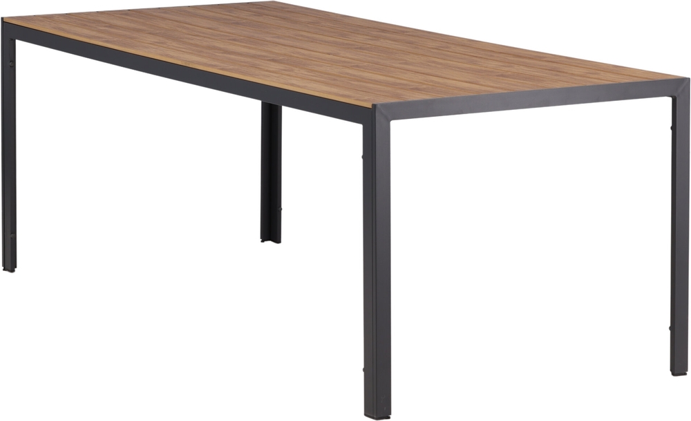 Bord svart/natur 205 x 90 cm - Copacabana