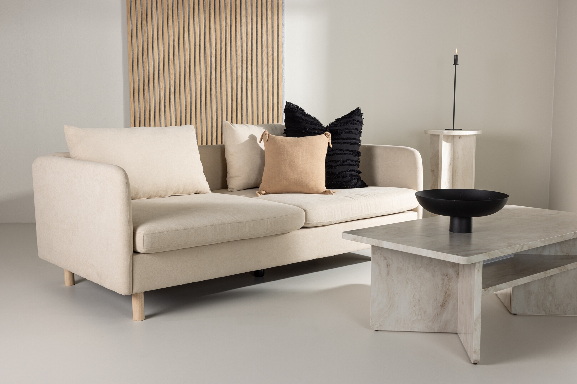 Zero 2-sits soffa - Beige