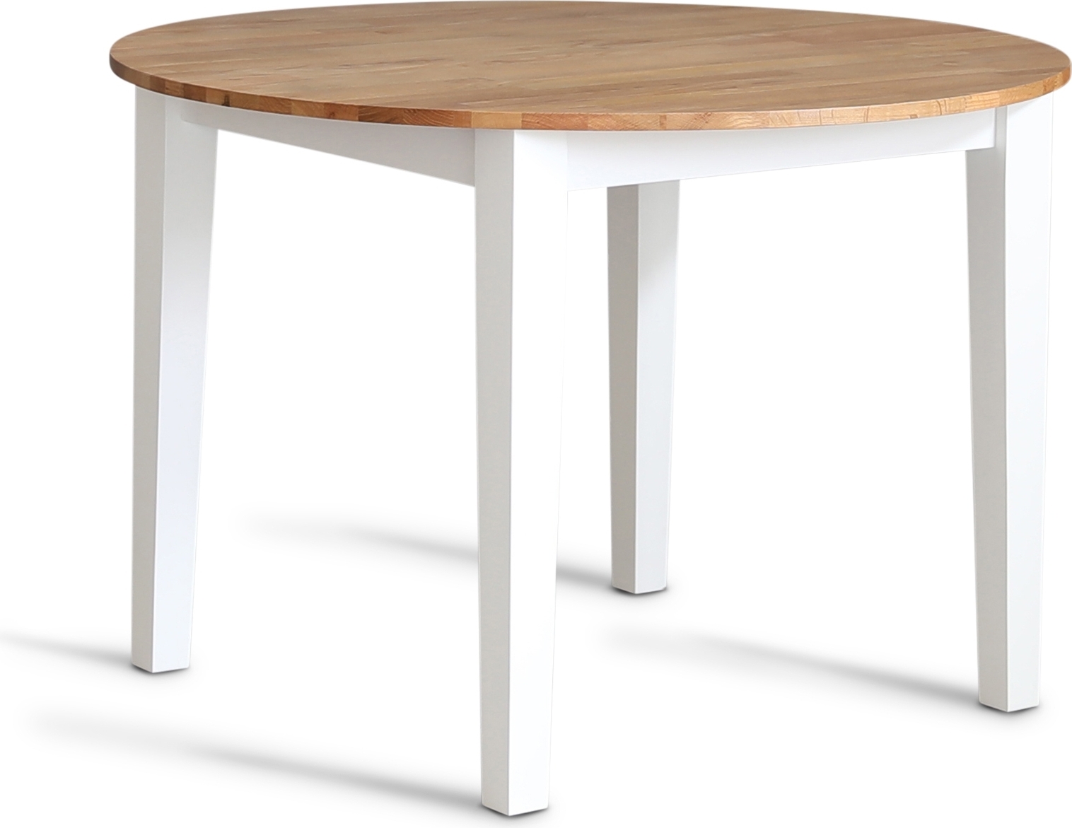 Matbord Ø110 cm ek vit Matbord Ø110 cm ek vit