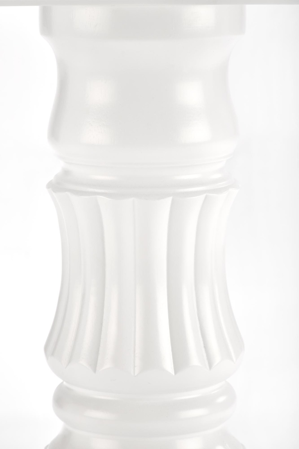 Matbord med butterfly skiva 90-124 cm vit - Dana + Mbeltassar