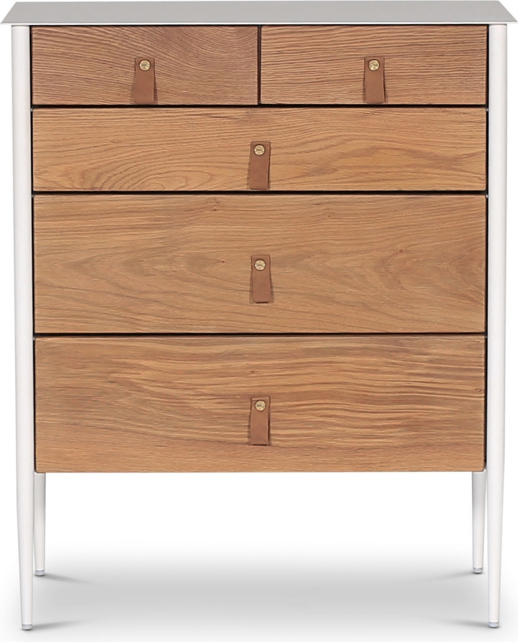 Flash byrå - Vit/oljad ek Flash byrå - Vit/oljad ek