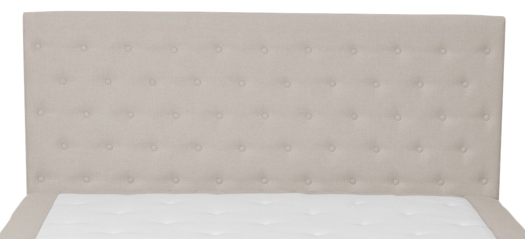 Snggavel med knappar 160 cm bred beige