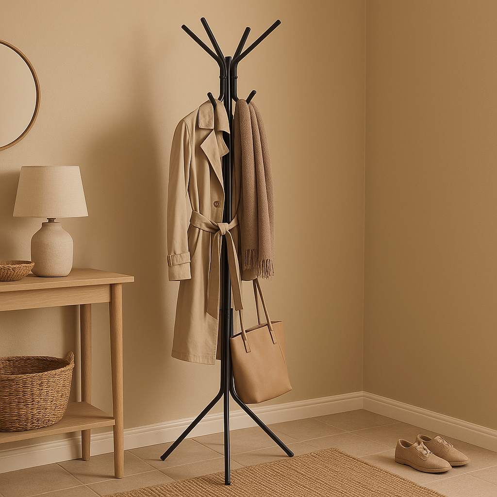 Klädhängare i metall - 170 cm Klädhängare i metall - 170 cm