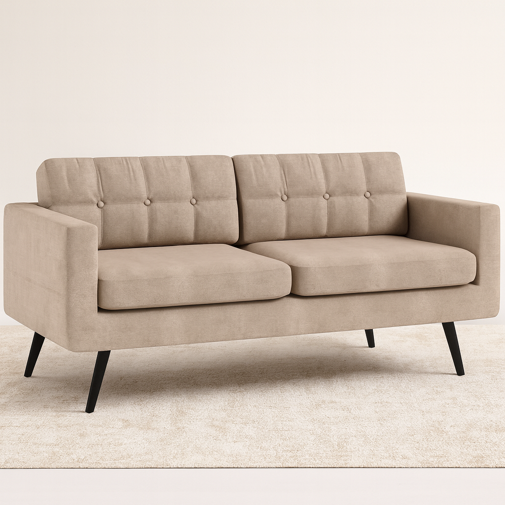 Soffa 3-sits 187 cm - Beige