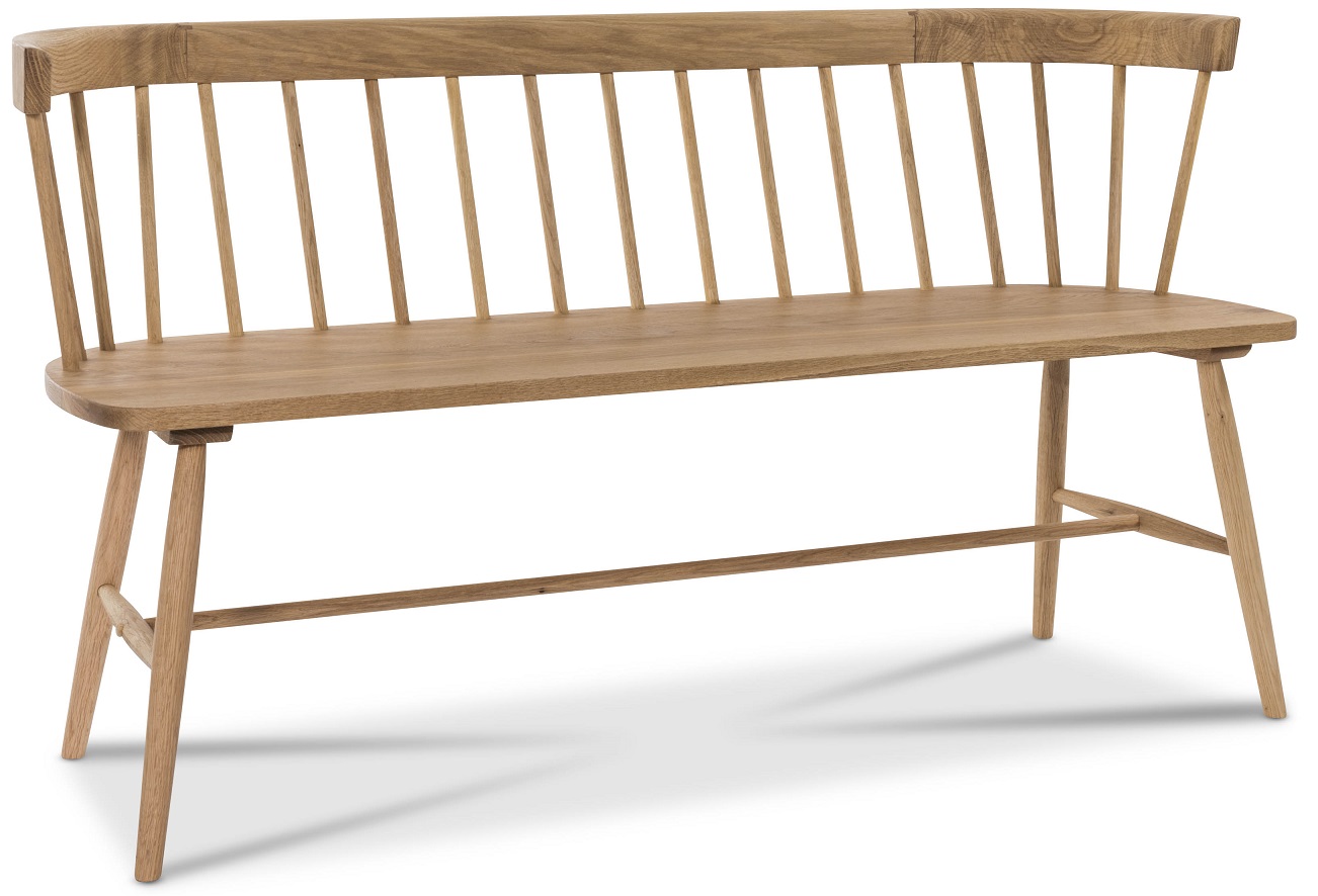 Pinnsoffa i oljad ek - Sandhamn + 3.00 x Stolsdyna