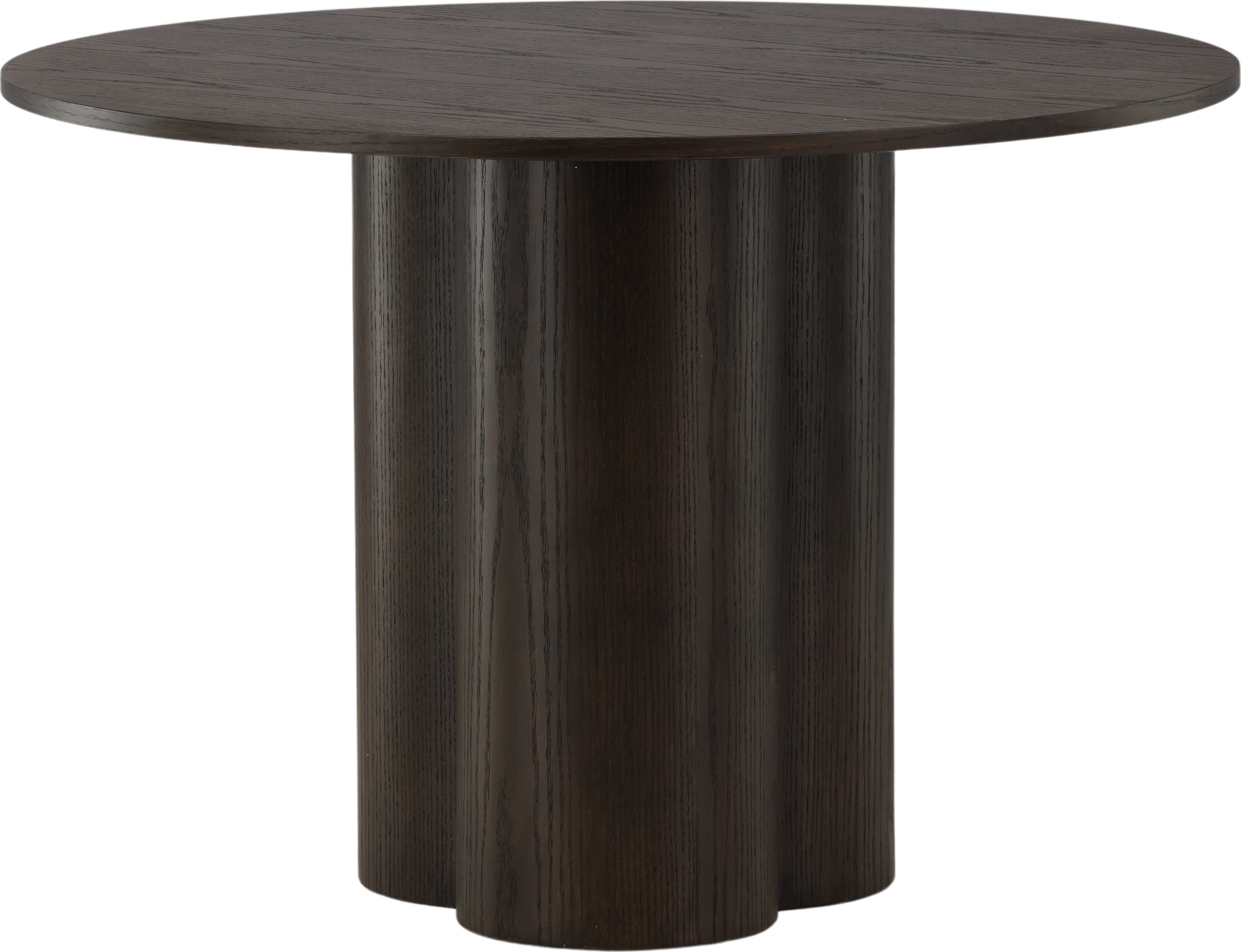 Olivia matbord 110 cm - Mocka