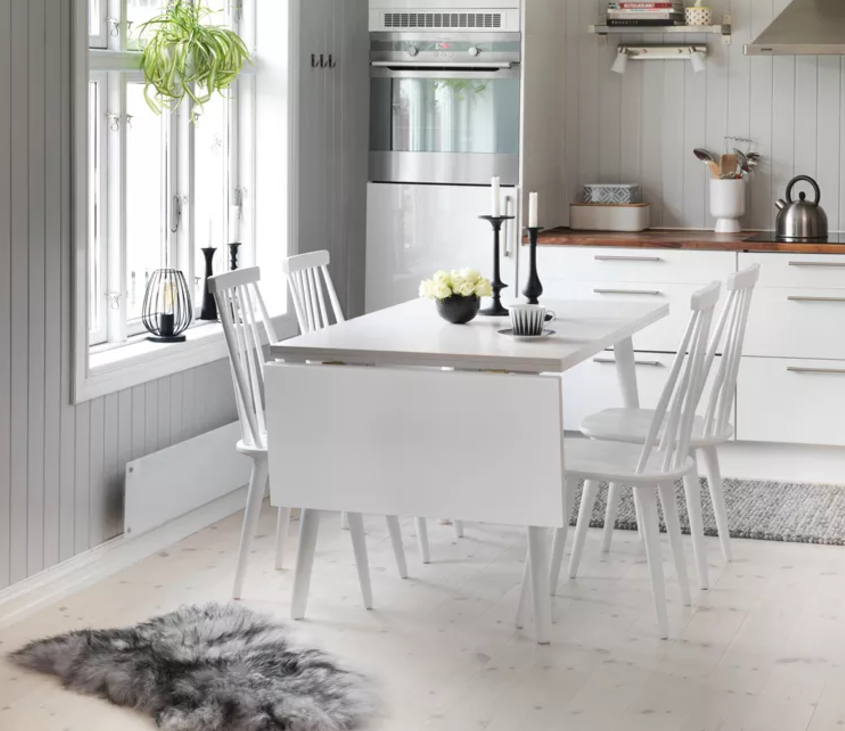 Dalsland Pinnstol - Vit