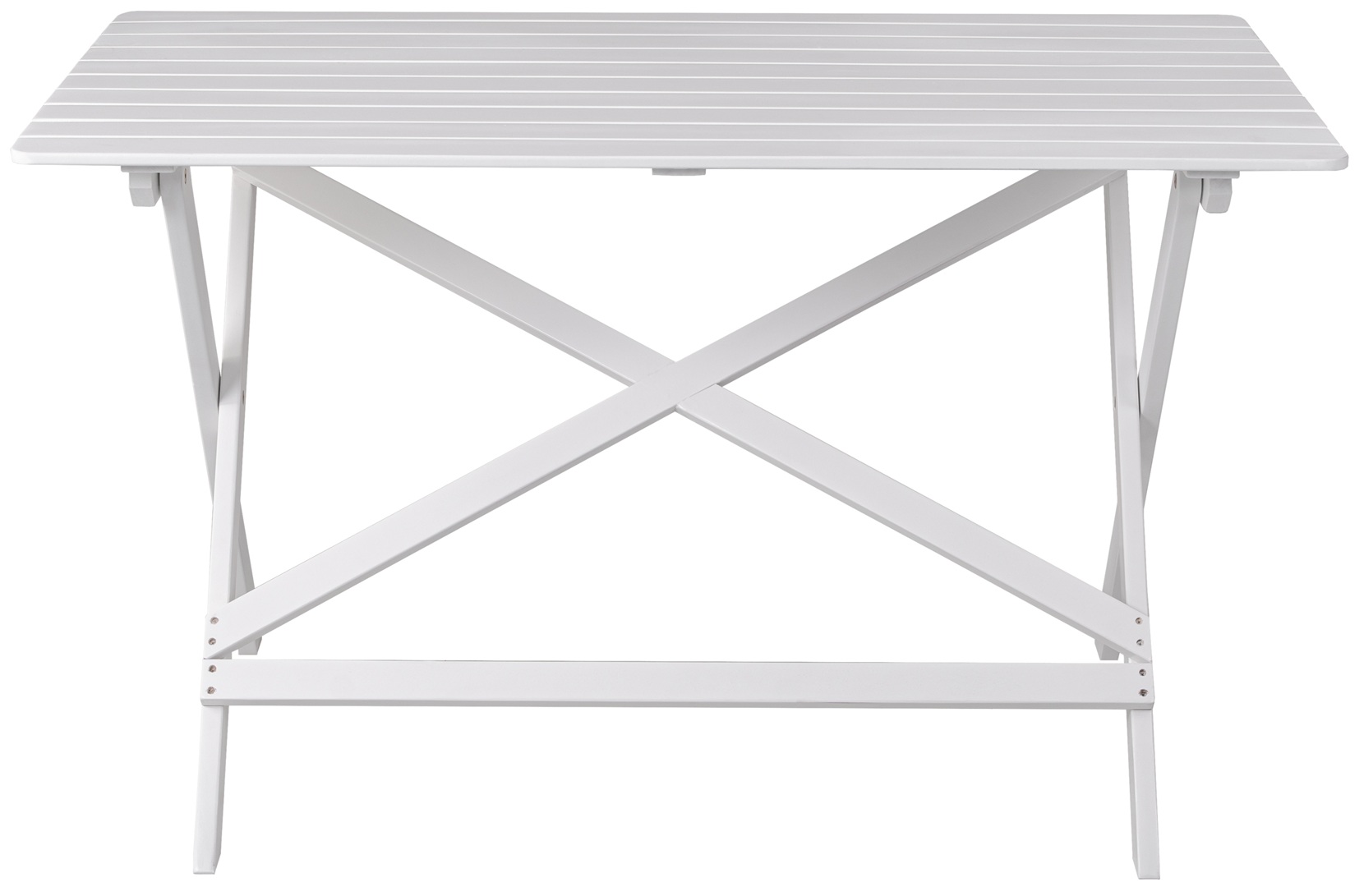 Bj�rk� matbord - Vit