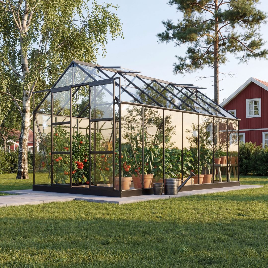 Växthus Neptunus - 11,2 m² Växthus Neptunus - 11,2 m²