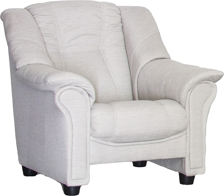 Rom f�t�lj i beige tyg