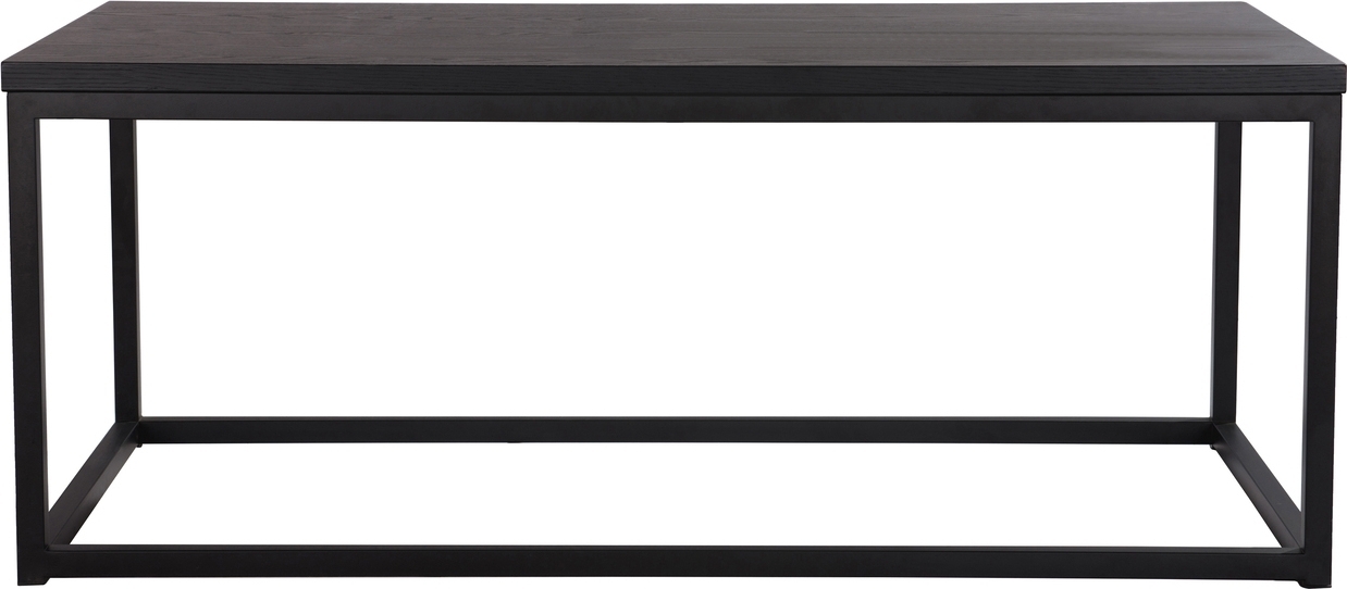 Acero soffbord 120 x 60 cm - Svartbrun askfaner Acero soffbord 120 x 60 cm - Svartbrun askfaner