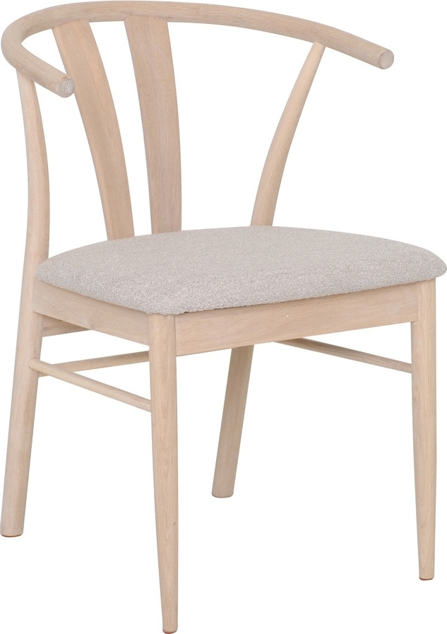 Jive matstol - Beige/vit