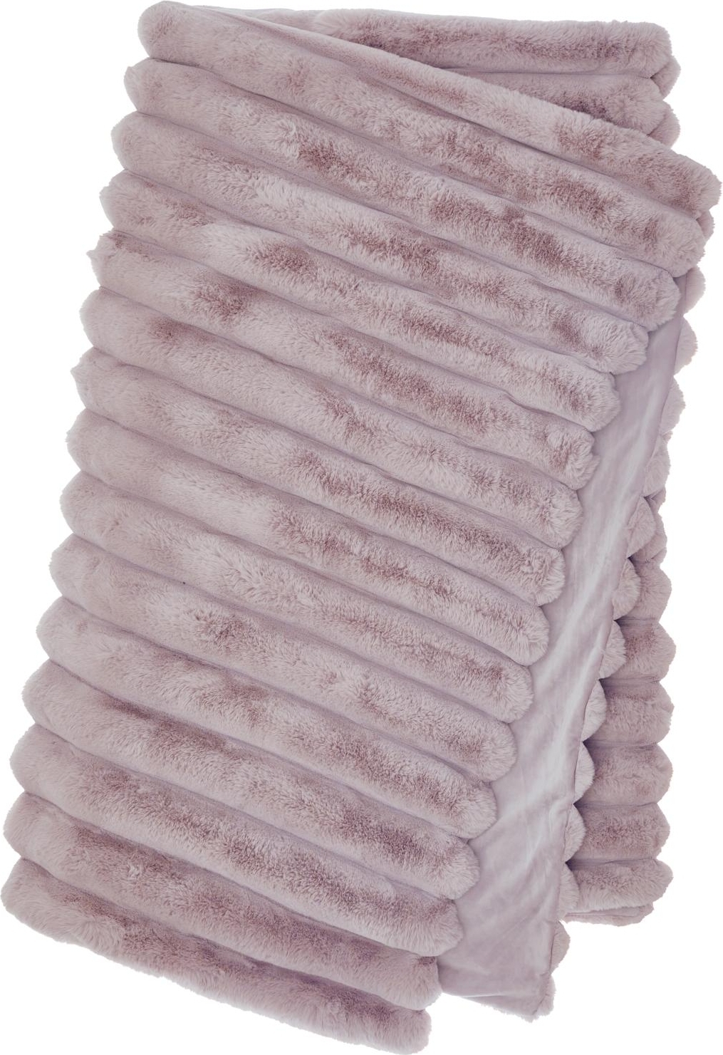 Liny pl�d 140 x 220 cm - Pale Pink