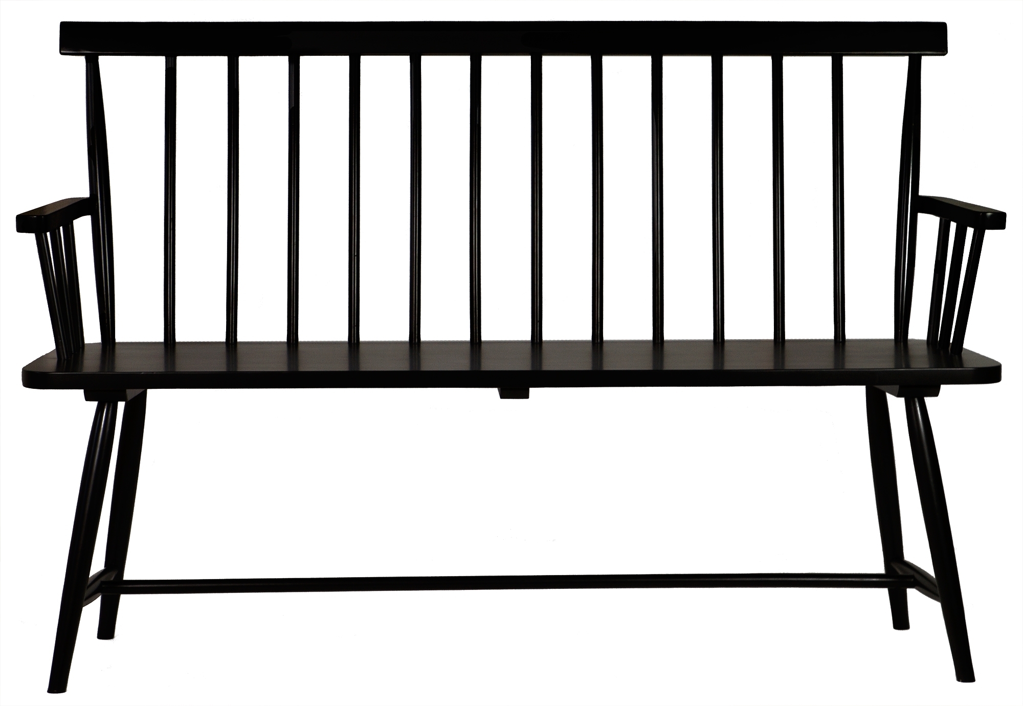 Pinnsoffa Karl Svart - 138 cm Pinnsoffa Karl Svart - 138 cm