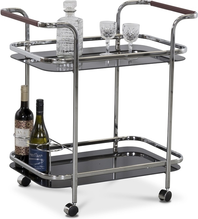 Butler 7 serveringsvagn i krom + M�beltassar