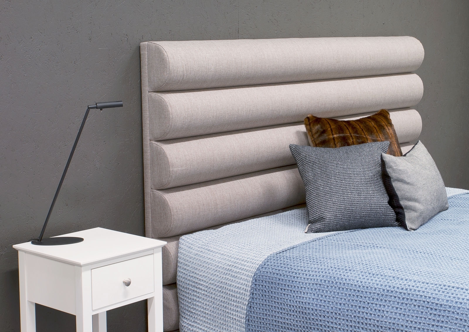 Sänggavel grå 180 cm - Excellence Sänggavel grå 180 cm - Excellence