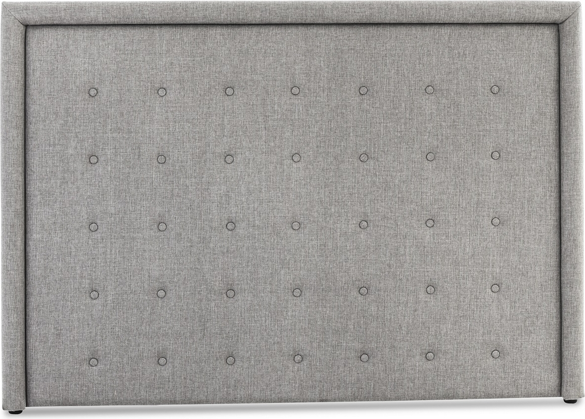 Delight s�nggavel med knappar 180 x 160 cm - Gr�beige