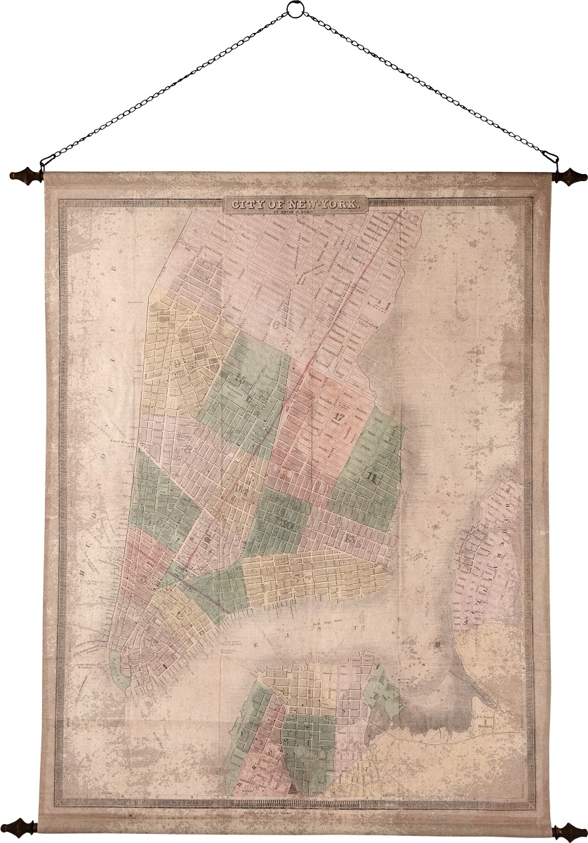 V�ggdekoration - New York karta