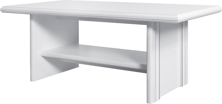 Troms� vitt soffbord 130x65 cm