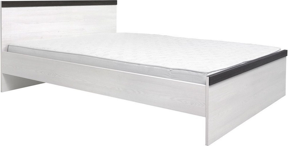 S�ngram 160x200 cm - Svart/vit