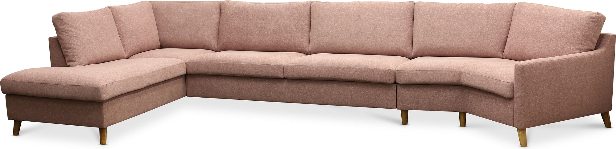 Stream 4-sits med öppet avslut och maxicorner höger - Valfri färg Stream 4-sits med öppet avslut och maxicorner höger - Valfri färg