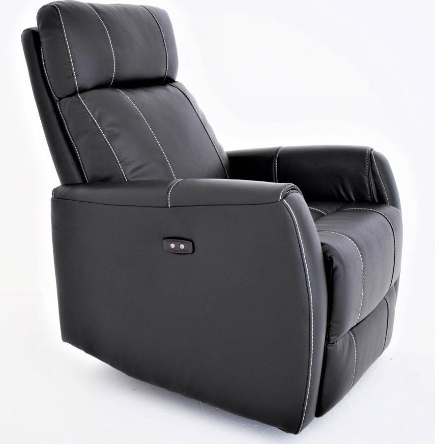 Reclinerf�t�lj elektrisk svart - Enjoy + Textilv�rd f�r m�bler