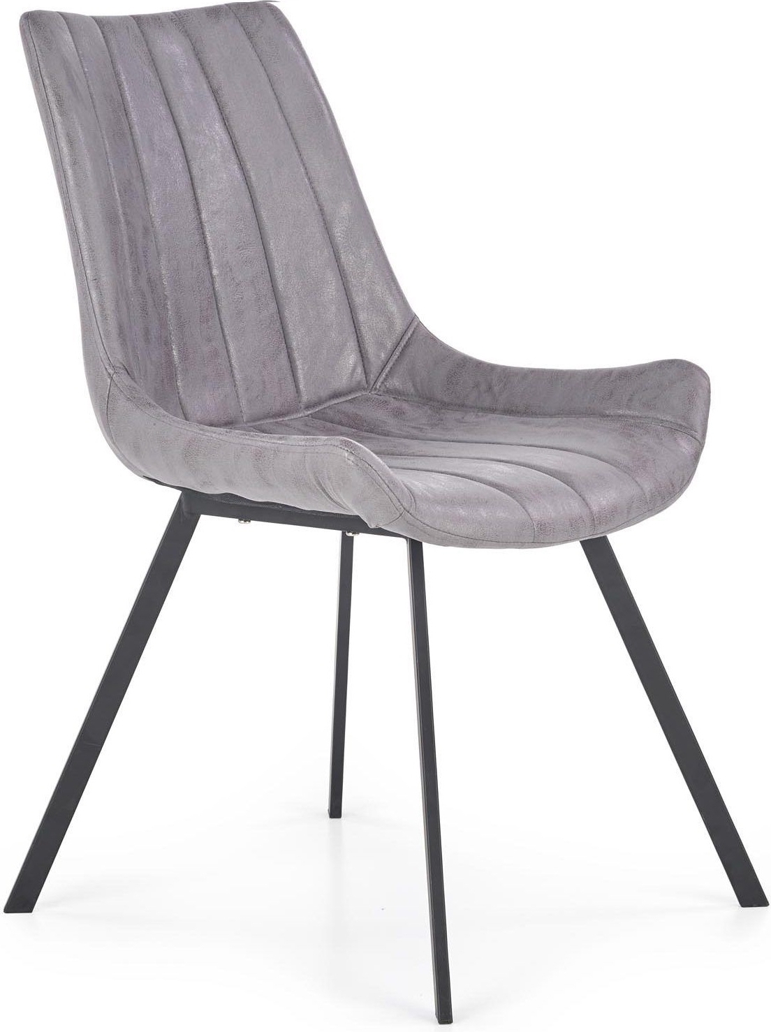 Stol Myron - Gr vintage + Textilvrd fr mbler