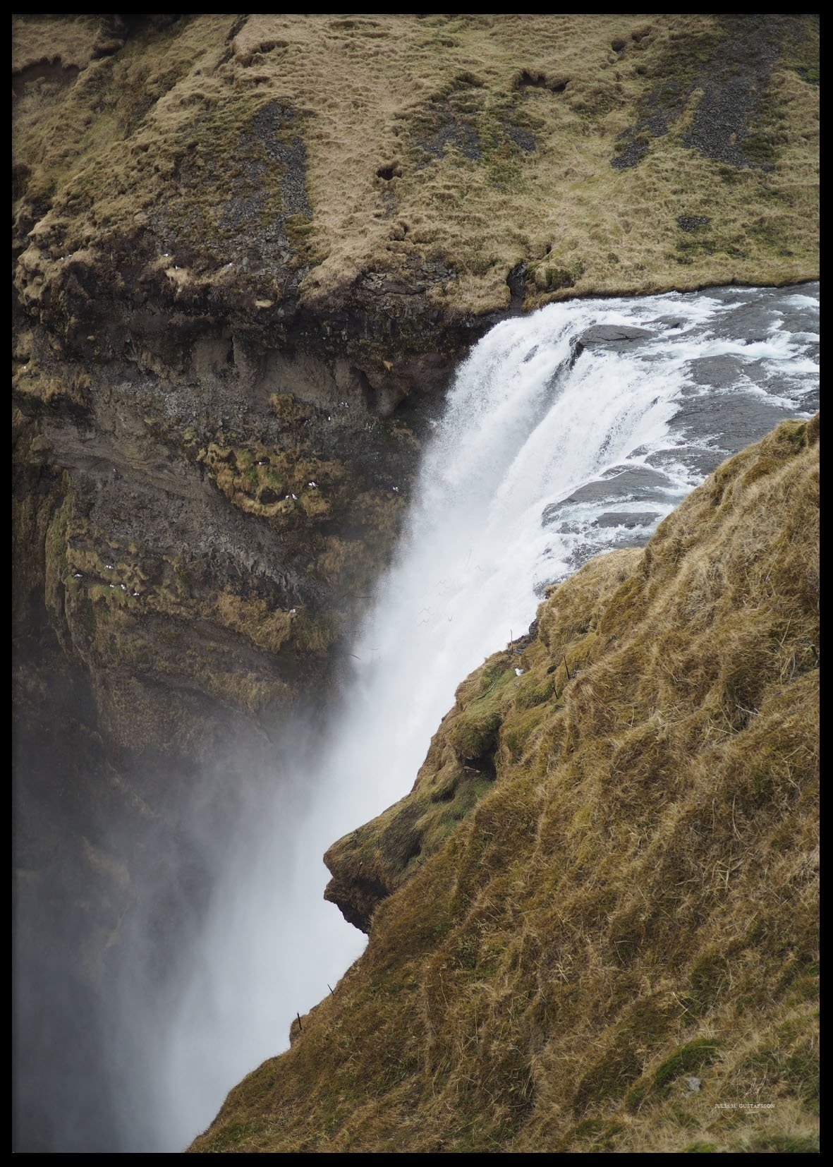 SK�GAFOSS ICELAND - Poster 50x70 cm