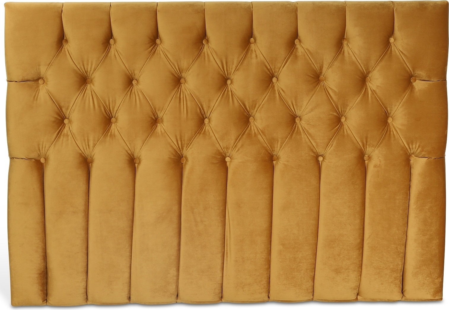 Presley s�nggavel med knappar (Guld sammet) - Valfri bredd