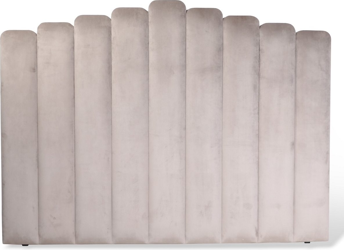 Fancy snggavel 160 cm - Grbeige (Sammet)