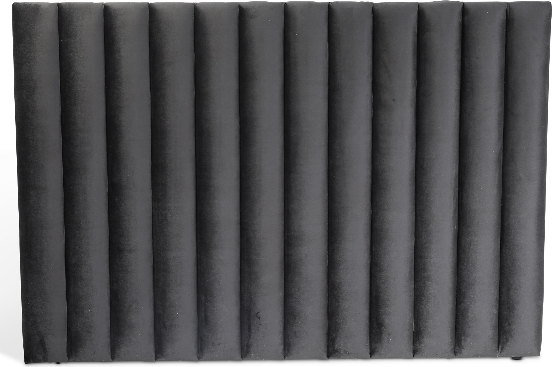 Pernilla s�nggavel Antracit (Sammet) - 210 x 135 cm