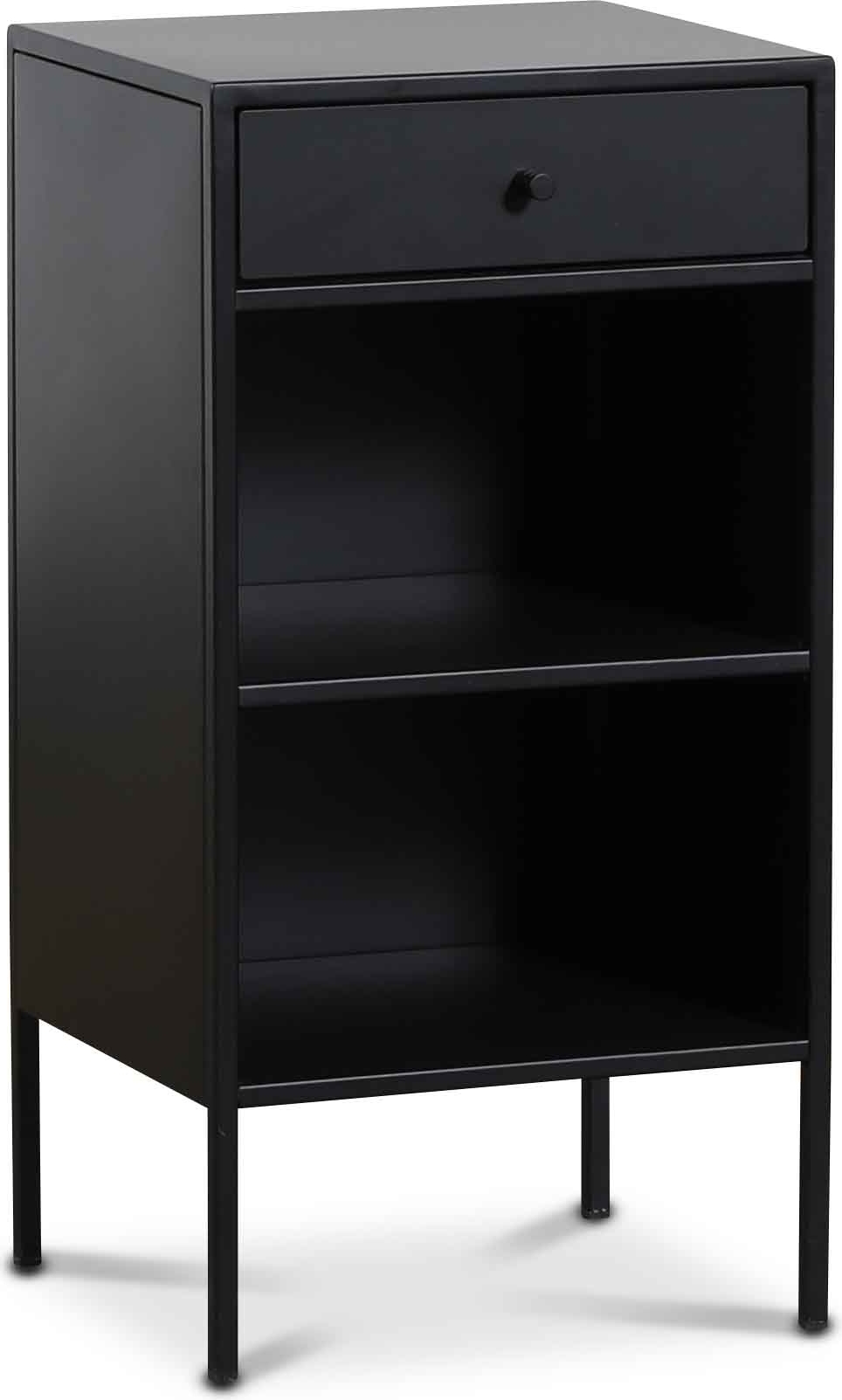 Dream s�ngbord h�jd 70 cm - Svart + M�beltassar