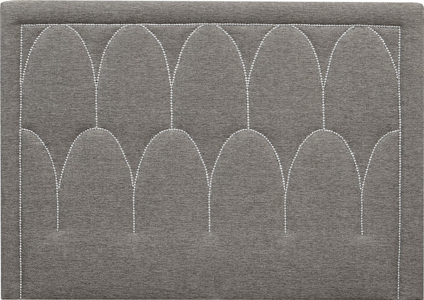 Dalar� s�nggavel (Gr�tt tyg) - Valfri bredd