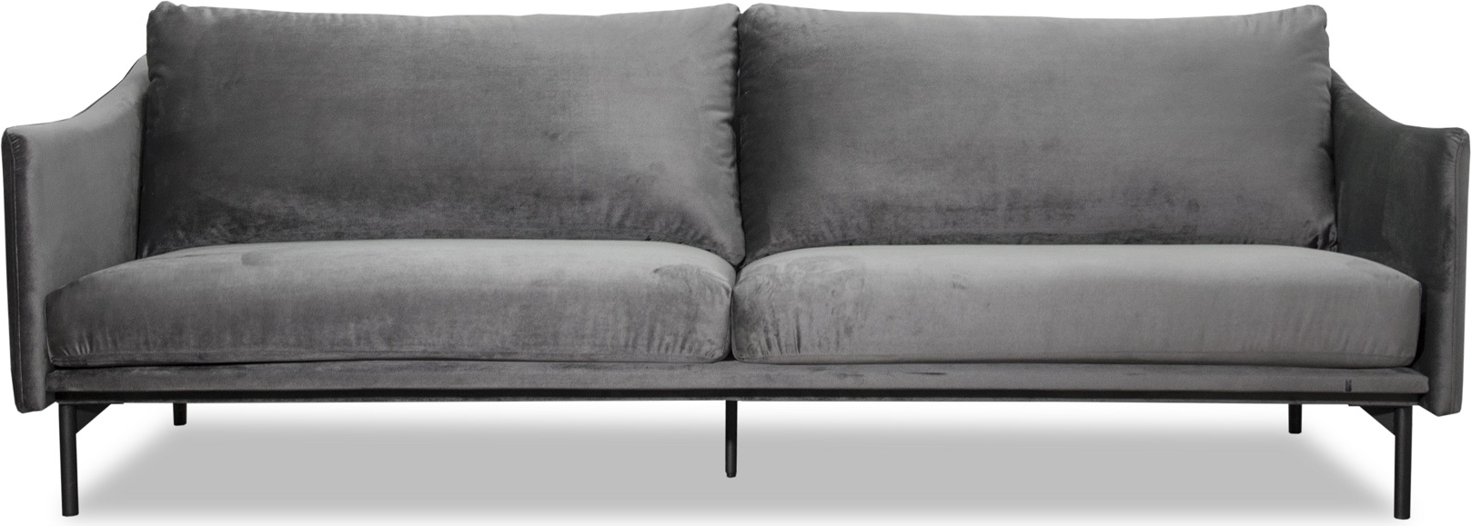 Soffa Harpan - gr� sammet