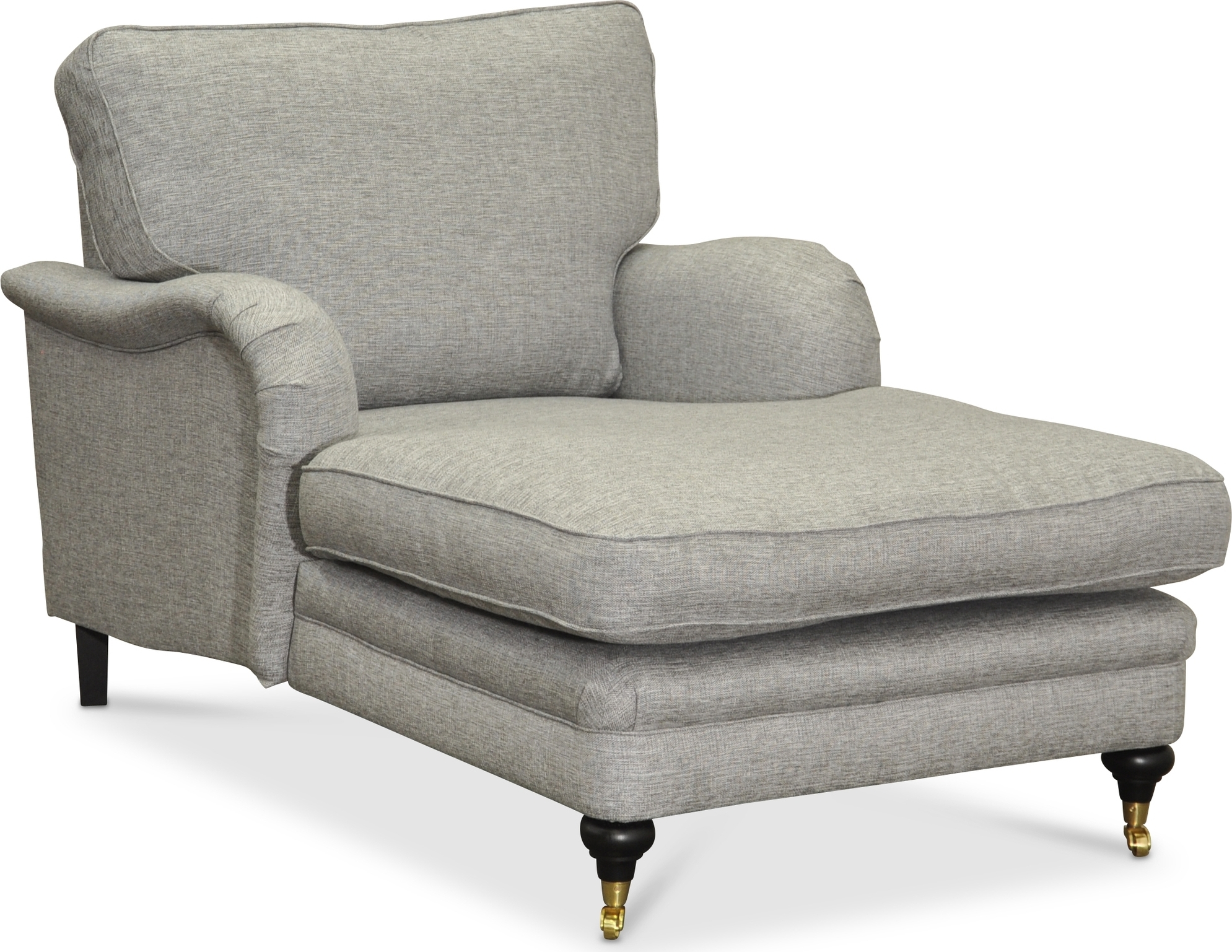 Howard Divanfåtölj i ljusgrå tyg Howard Divanfåtölj i ljusgrå tyg