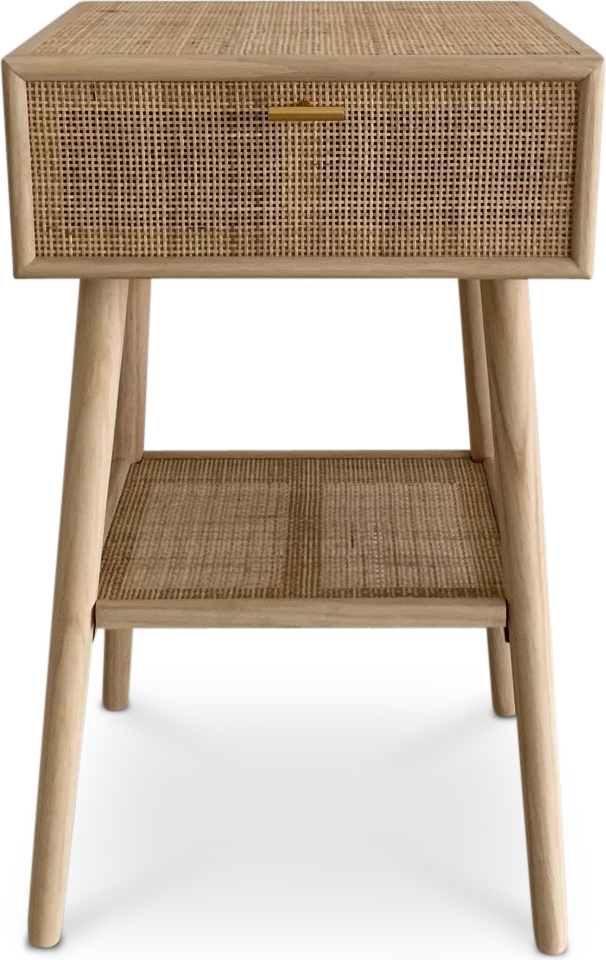 S�ngbord i rotting/m�ssig h�jd 70 cm - React + M�beltassar