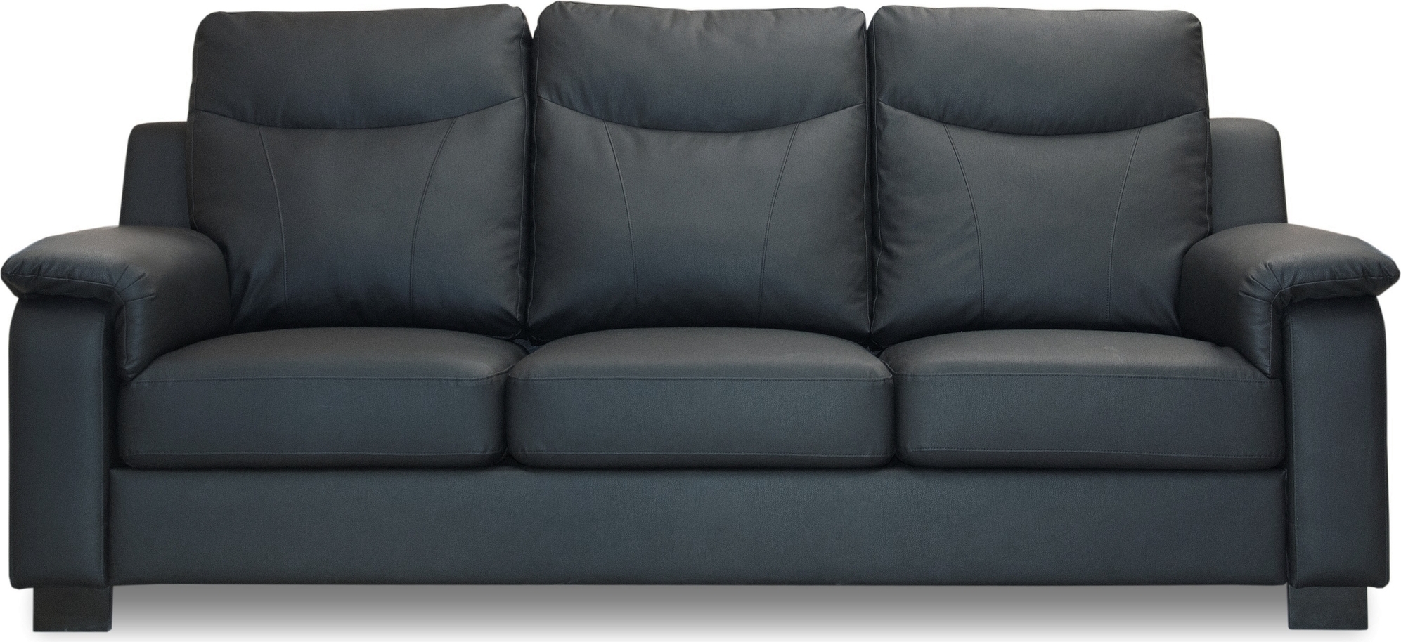 Soffa Atlas i Svart (PU) - 233 cm