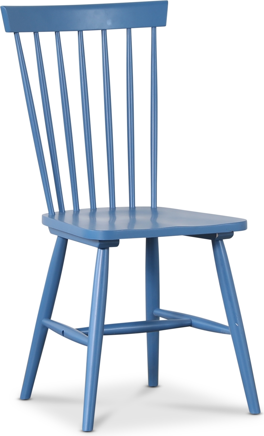 Karl bl� pinnstol f�rgkod RAL5007 + Stolsdyna