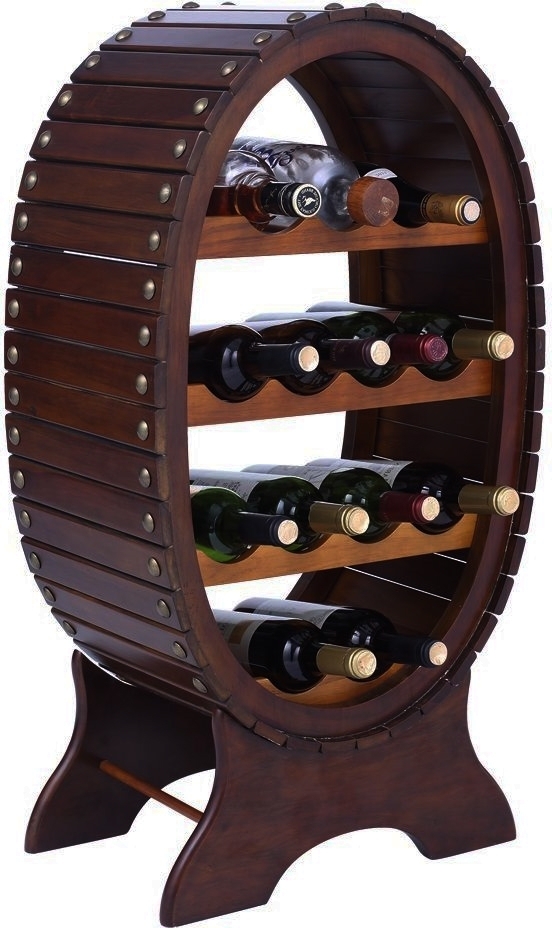 Vinst�ll f�r 13 st flaskor - Mahogny