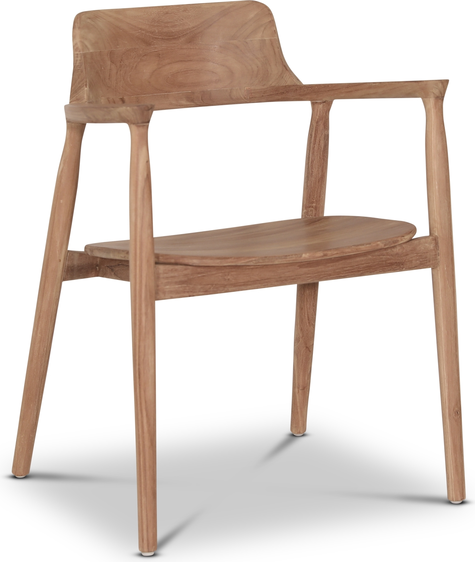 Caraca karmstol i teak +