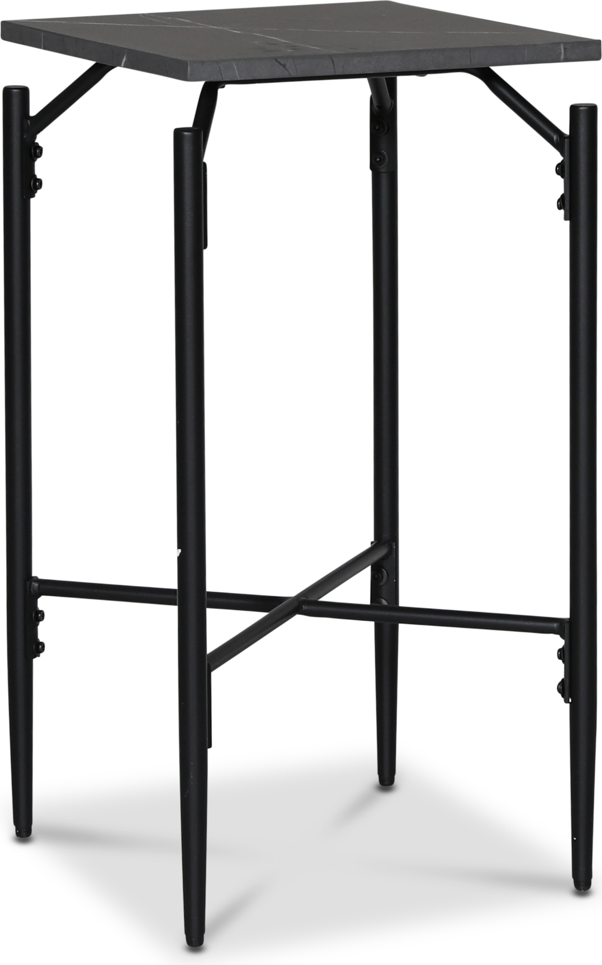 Wayne sängbord högt 75 x 40 x 40 cm - Grå marmorfoliering + Rengöring för möbler Wayne sängbord högt 75 x 40 x 40 cm - Grå marmorfoliering + Rengöring för möbler