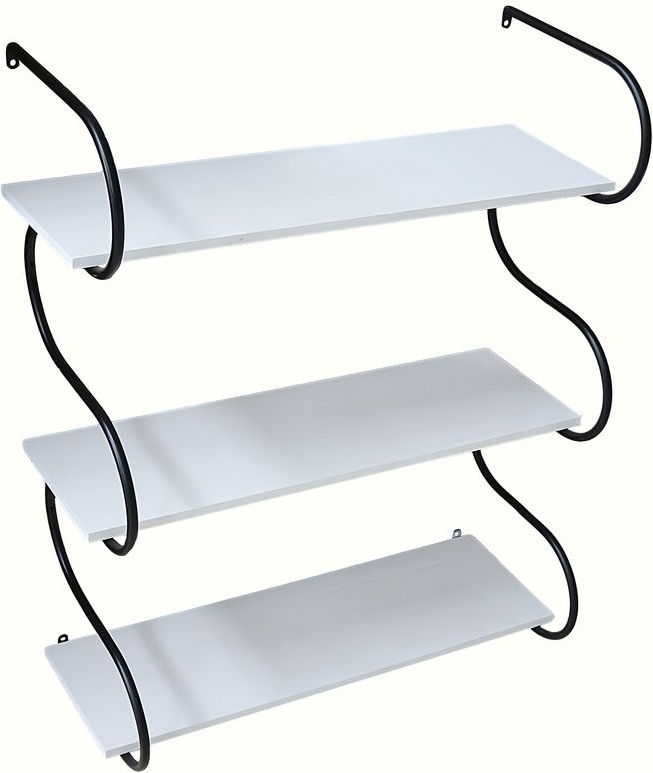 Paris v�gghylla - Vit / svart